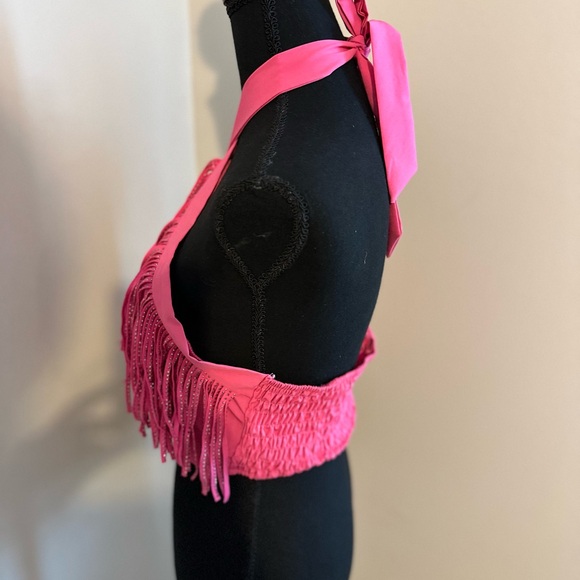 Fringe Halter Top XL - Picture 4 of 9